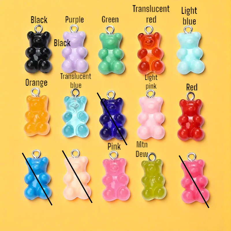Gummy Bear Shoe Charm