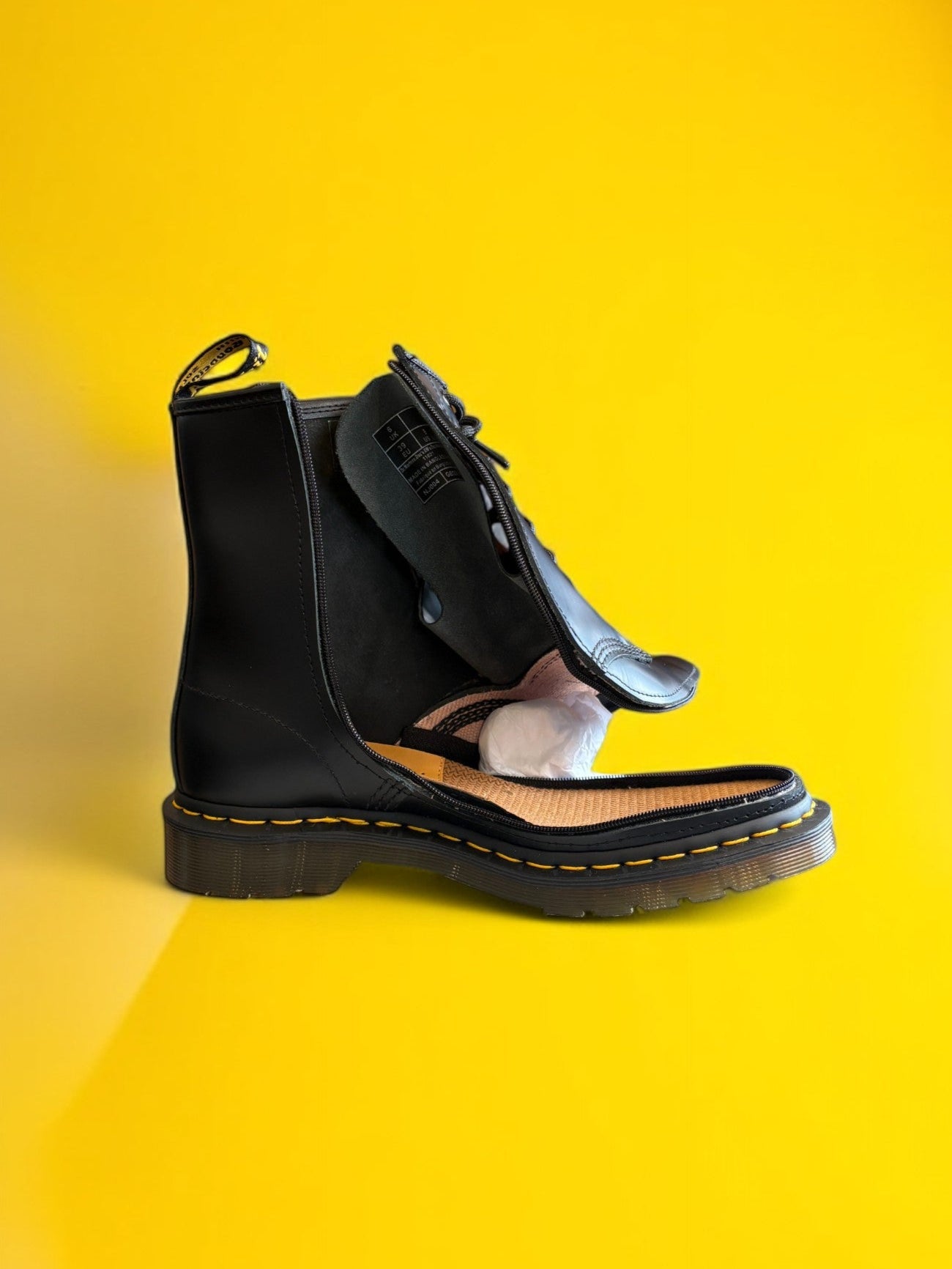 Botas Dr Martens Jadon III con cremallera para mujer
