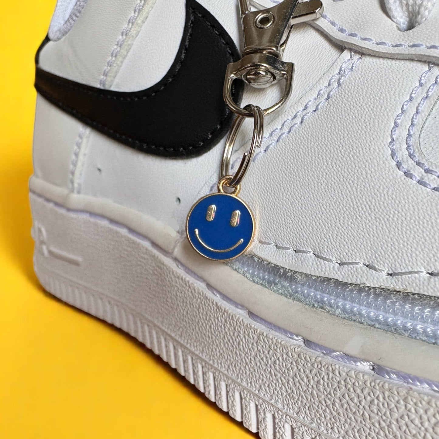 Smiley Face Shoe Charm