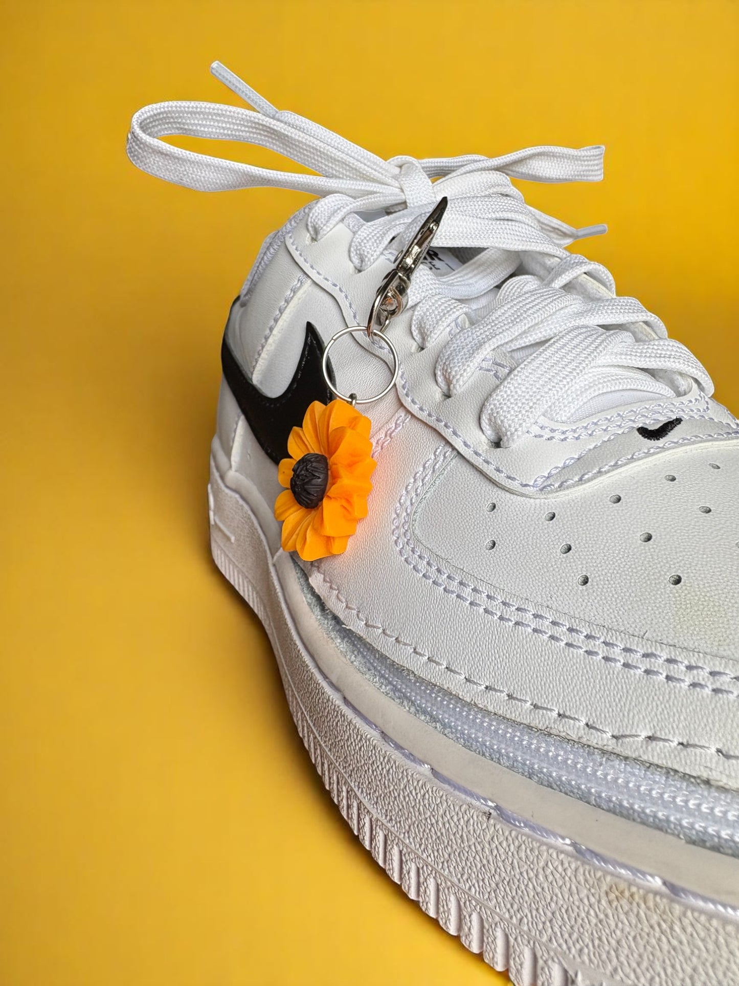 Sunflower Shoe Charm