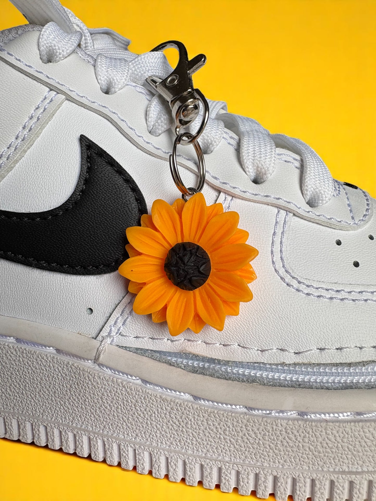 Sunflower Shoe Charm