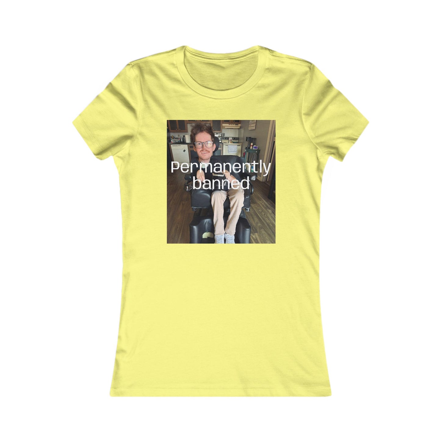 Women's Bella+Canvas Permanently banned Tee