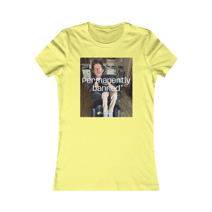Women's Bella+Canvas Permanently banned Tee