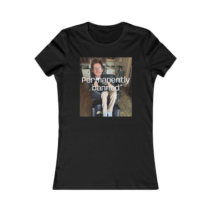 Women's Bella+Canvas Permanently banned Tee