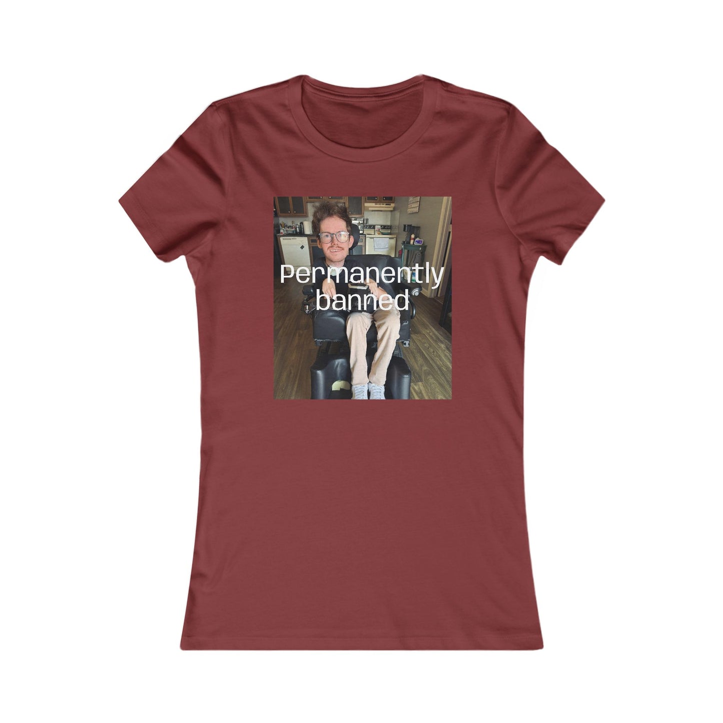 Women's Bella+Canvas Permanently banned Tee