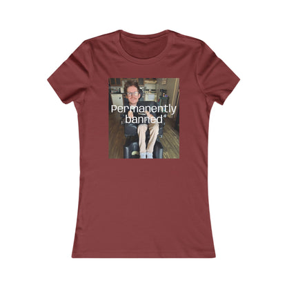 Women's Bella+Canvas Permanently banned Tee