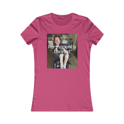 Women's Bella+Canvas Permanently banned Tee