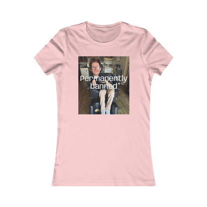 Women's Bella+Canvas Permanently banned Tee