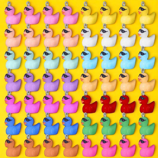 Ducky with Shades Shoe Charm