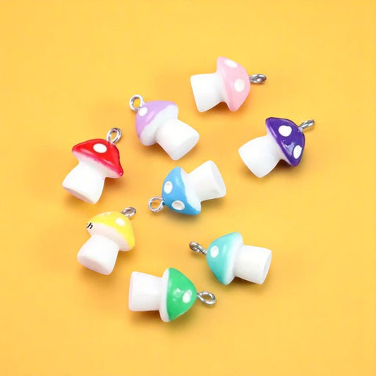 Mushroom Shoe Charm
