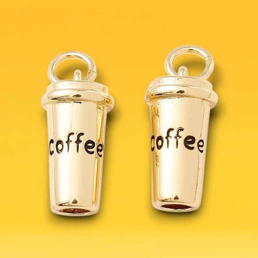 Coffee Shoe Charm