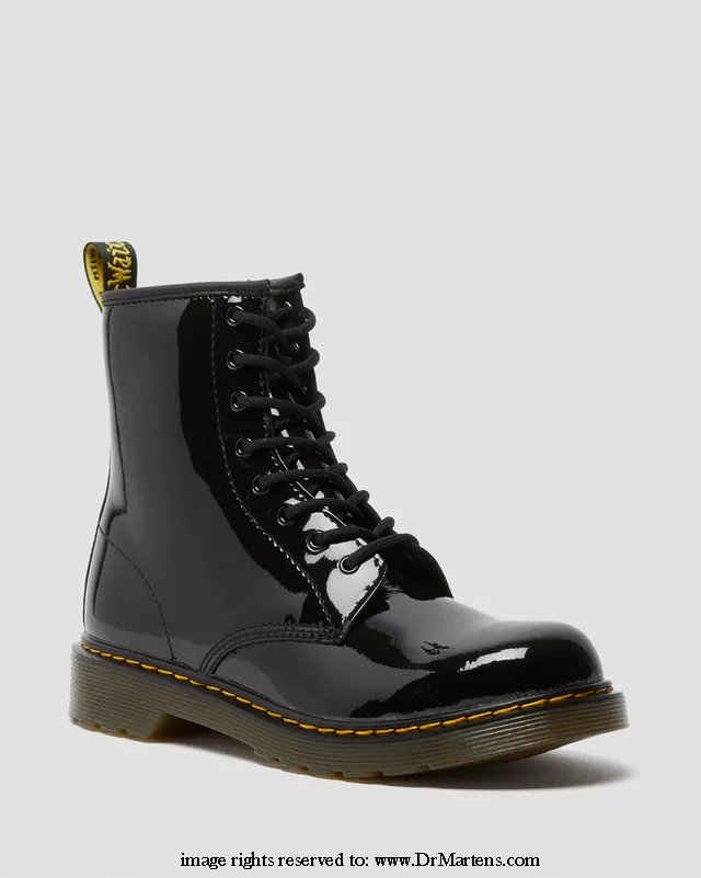 Big Kids' Dr Martens 1460 Patent Boots