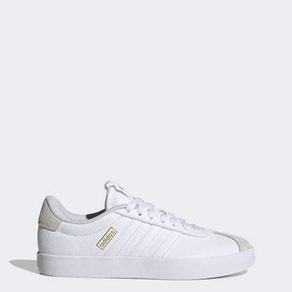 White sneaker on a light gray background